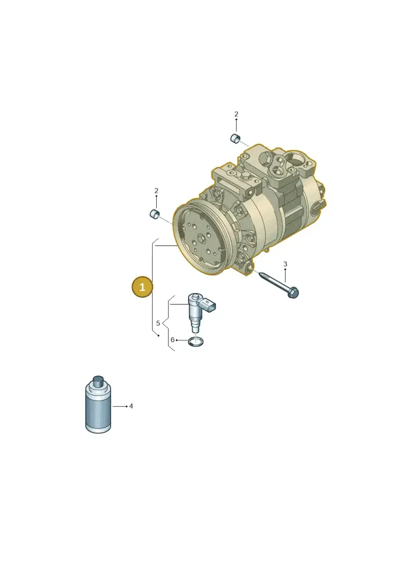 5Q0820803Q — Audi A1 sportback 1.0 (2018-) diagram 592260100, position 1