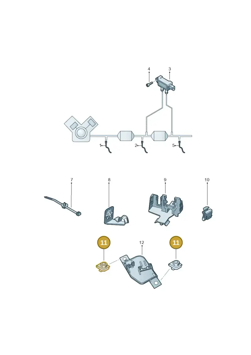 5Q0906407 — Audi RSQ3 Sportback (2019-2024) diagram 853906005, position 11
