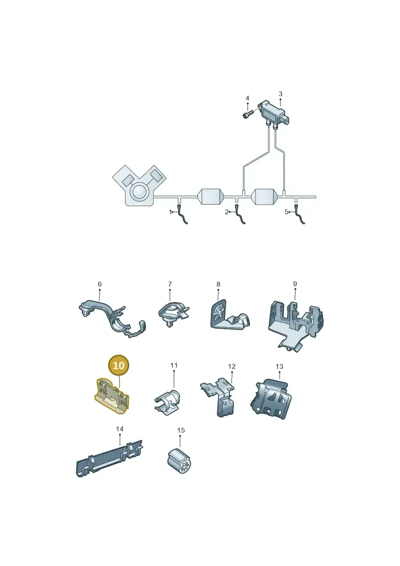 5Q0971842A — Audi A1 sportback 1.0 (2018-) diagram 803906003, position 10