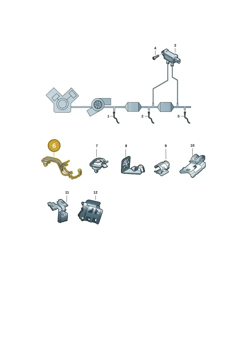 5Q0971848B — Audi Q3 quattro (2018-2019) diagram 596906001, position 6