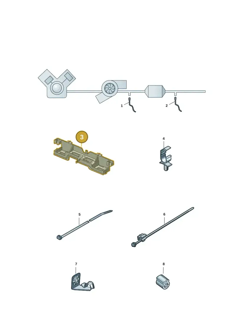 5Q0971848B — Audi A1 sportback 1.0 (2018-) diagram 838906004, position 3