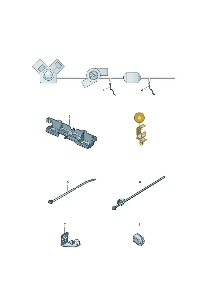 5Q0971848C — Audi A1 sportback 1.0 (2018-) diagram 838906004, position 4