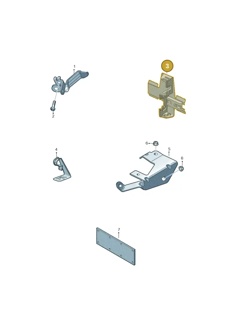 5Q0971890E — Audi RSQ3 Sportback (2019-2024) diagram 898971000, position 3