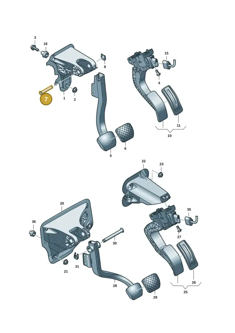 5Q2721325B — Audi Q6 e-tron (2023-) diagram f5s723250, position 7