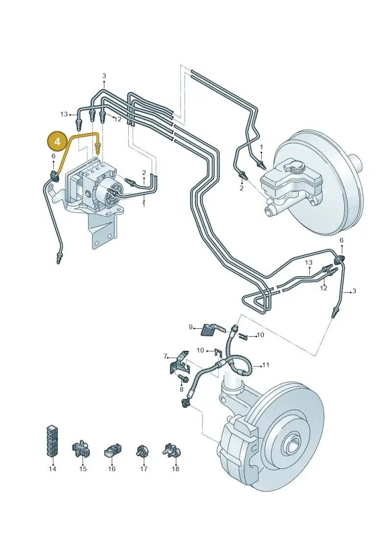 5QB614724A — Audi RSQ3 Sportback (2019-2024) diagram 869611200, position 4