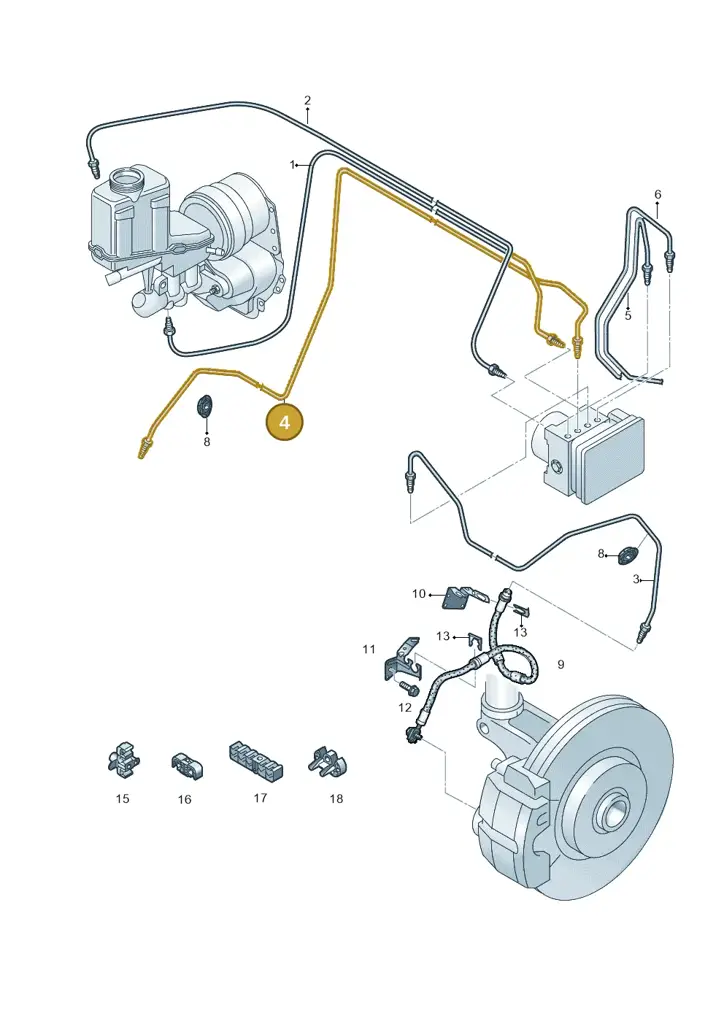 5QC614724G — Audi Q3 quattro (2018-2019) diagram 597611260, position 4