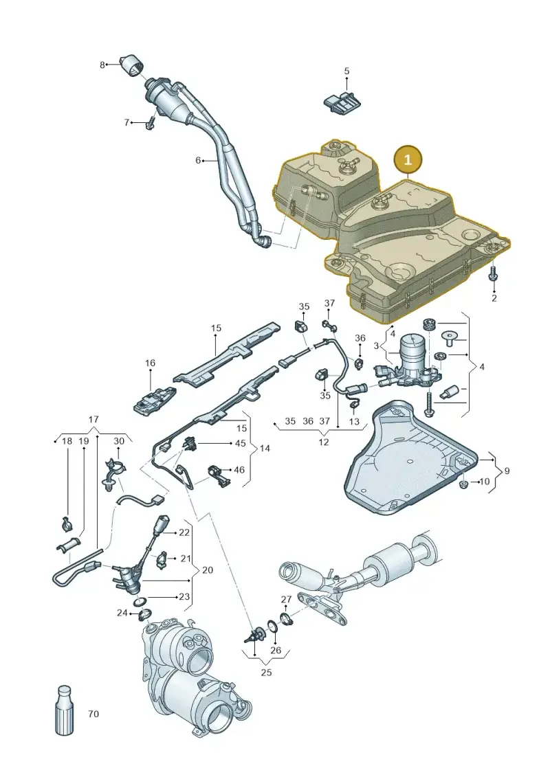 5QF131877N — Audi Q3 quattro (2018-2019) diagram 597201410, position 1