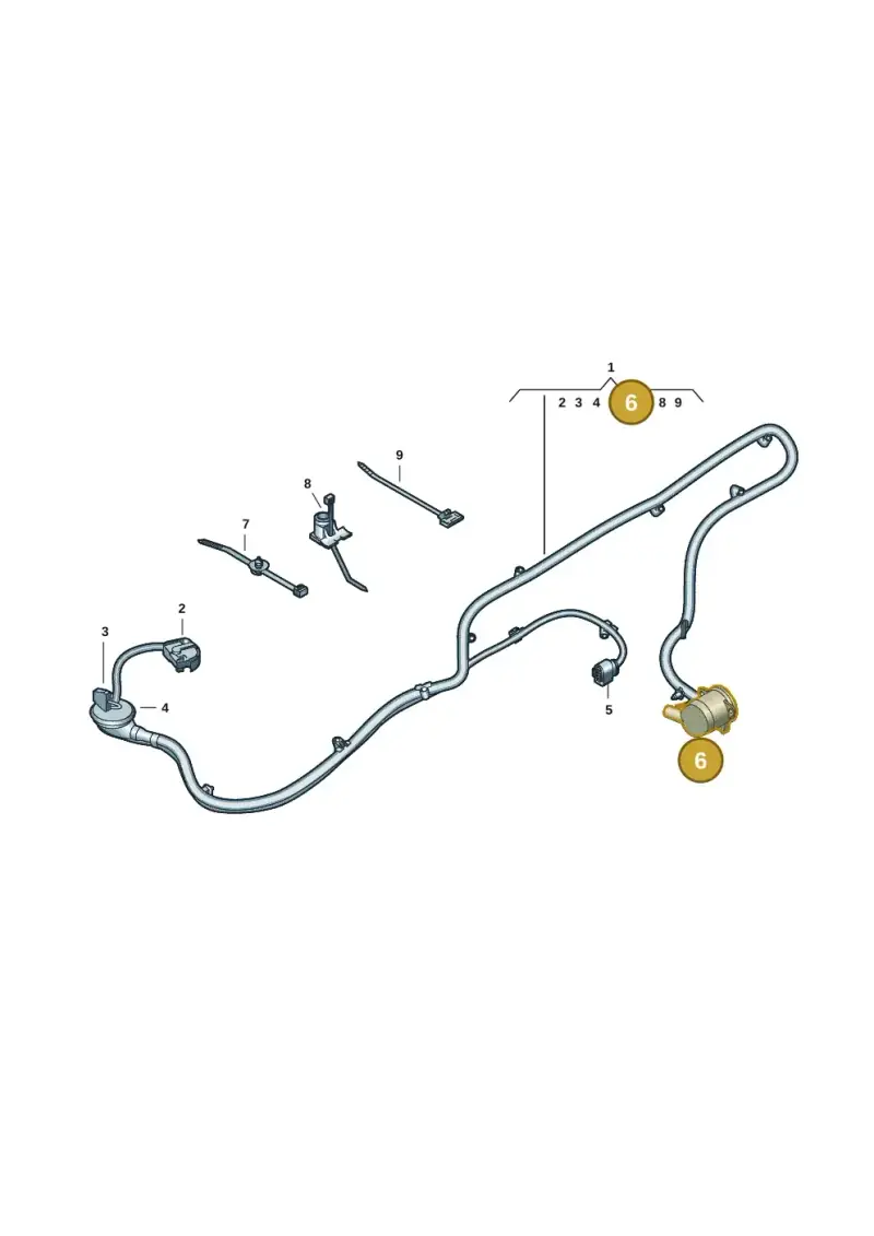 5TA945505C — Audi RSQ3 Sportback (2019-2024) diagram 597972055, position 6
