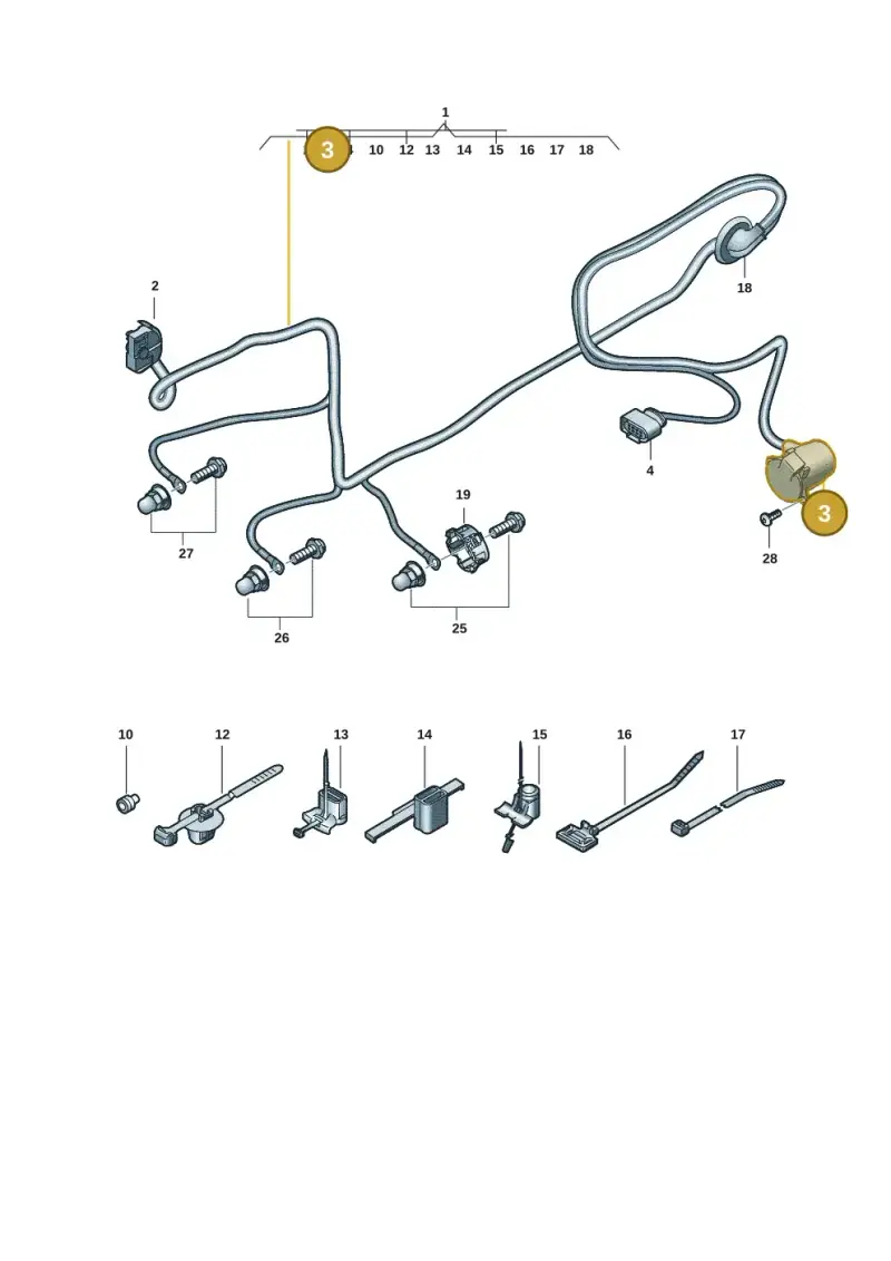 5TA945505C — Audi Q6 e-tron (2023-) diagram f5s972680, position 3