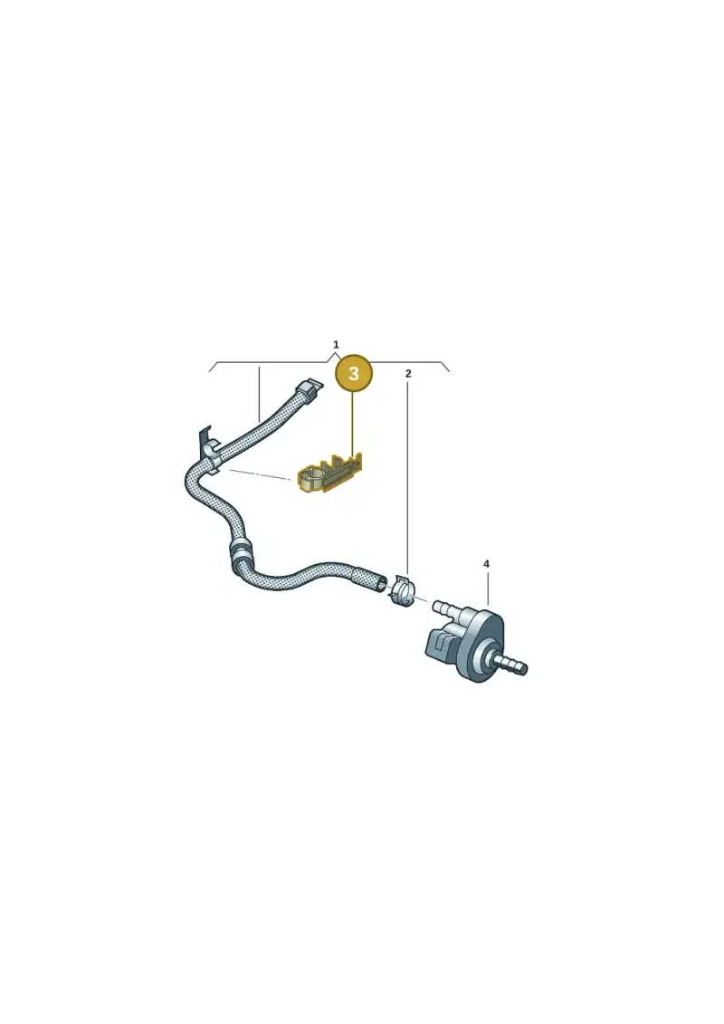 5WA133687A — Audi A3 Sportback (2019-2021) diagram 596133606, position 3