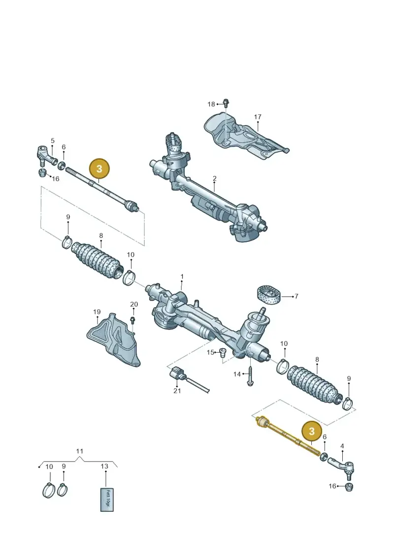 5WA423810C — Audi Q2 2.0 TDI (2016-2018) diagram 890423000, position 3