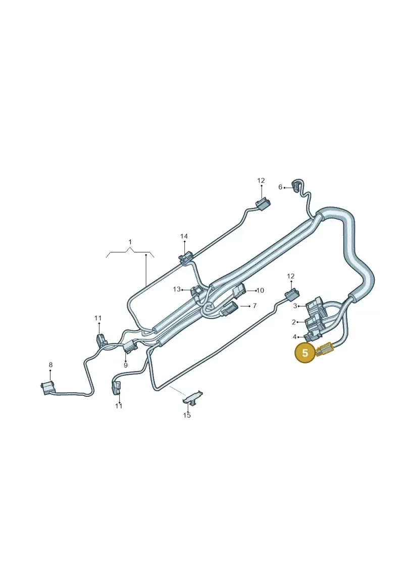 6Q0035575 — Audi A8L (2017-2022) diagram 838972950, position 5
