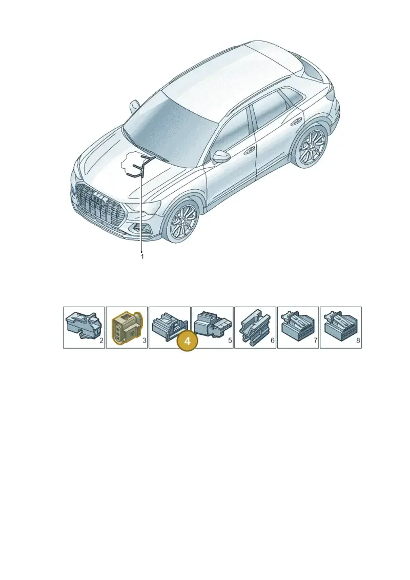 6Q0972706 — Audi Q4 Sportback (2021-2022) diagram 89a972500, position 4
