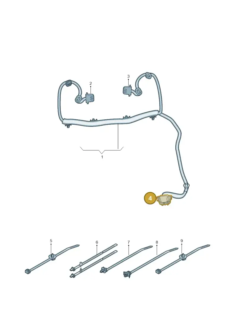 6Q0972726 — Audi Q4 Sportback (2021-2022) diagram 435882150, position 4