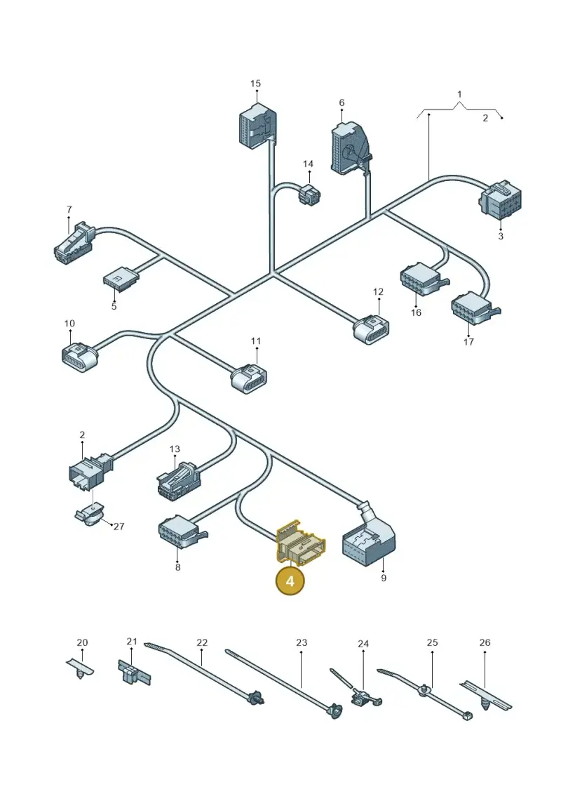 6Q0972736 — Audi RS Q8 Quattro (2019-) diagram 429882005, position 4