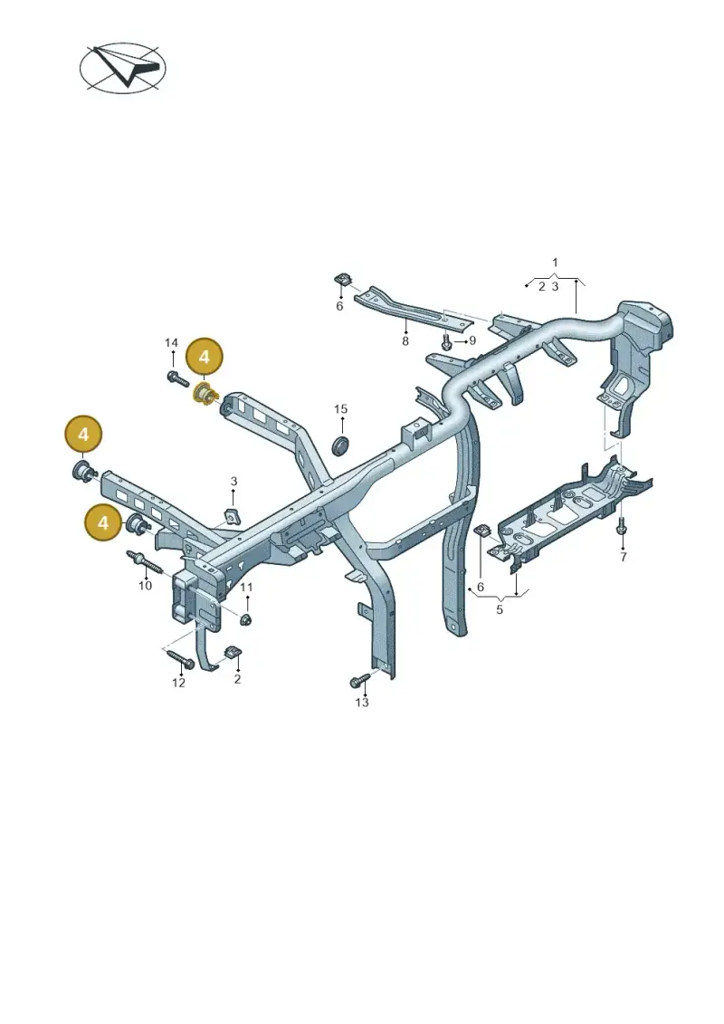 6R0857049 — Audi Q4 Sportback (2021-2022) diagram 89a857000, position 4