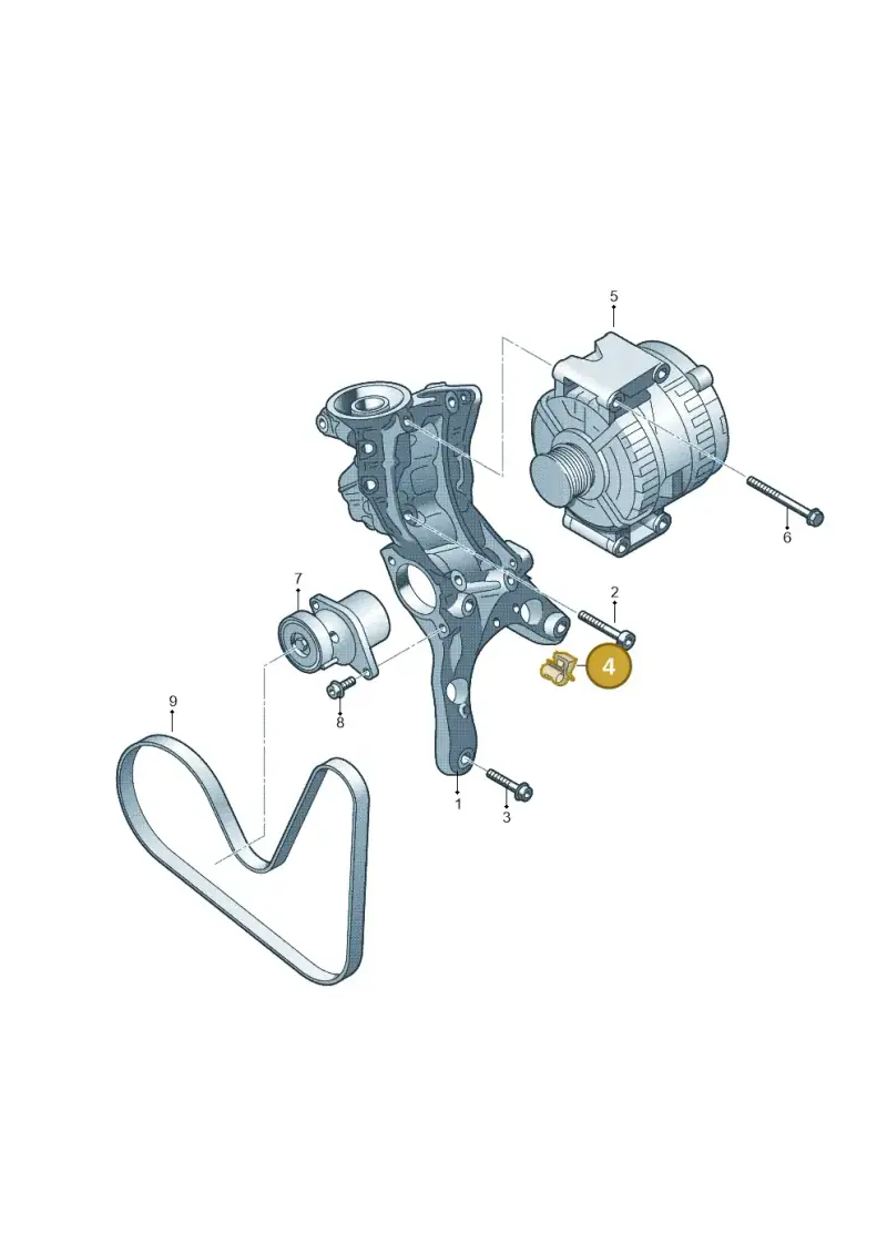 701971939 — Audi Q3 quattro (2011-2015) diagram 717903200, position 4