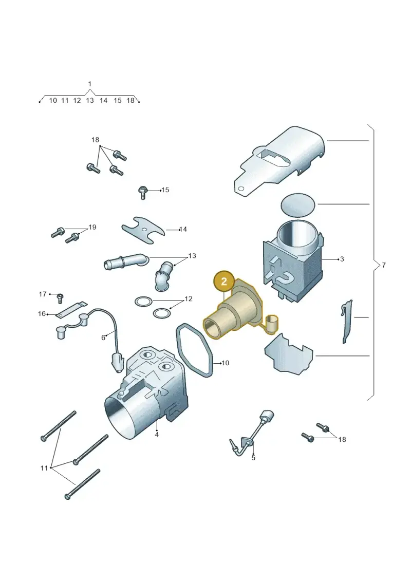 7E0898919 — Audi Q3 quattro (2018-2019) diagram 745000100, position 2