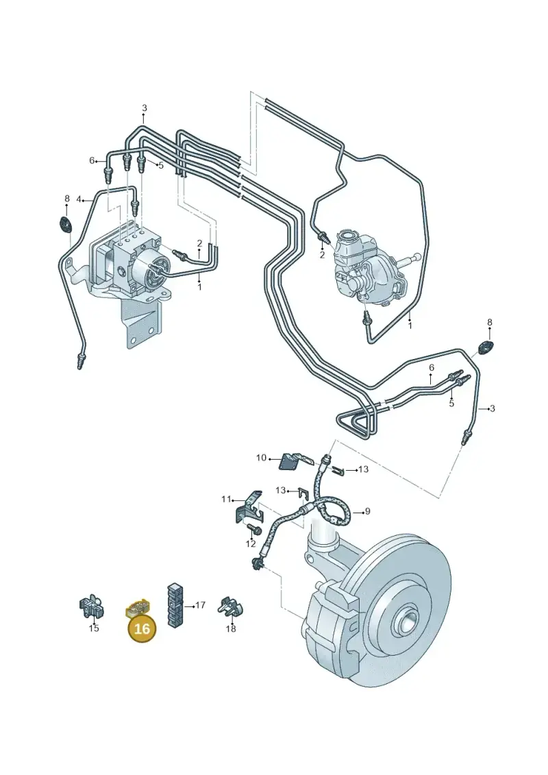7H0611797 — Audi Q4 Sportback (2021-2022) diagram 597611200, position 16