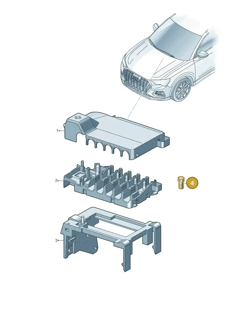 7H0972501A — Audi Q4 Sportback (2021-2022) diagram 89a937200, position 4
