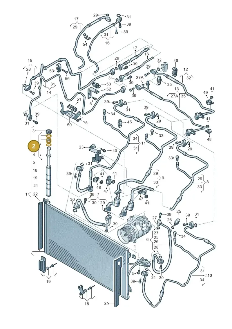 7L0898191A — Audi Q7                07> (2006-) diagram 274820450, position 2