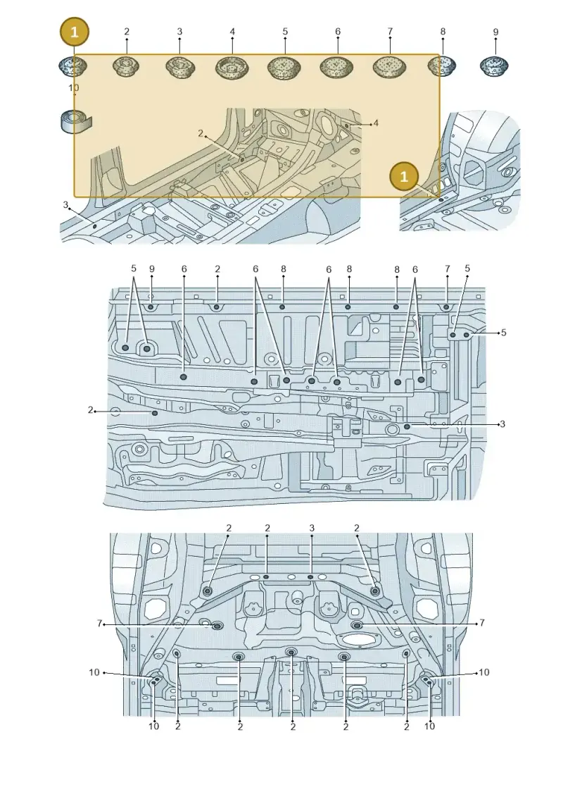 7L0899188 — Audi RS6 Avant (2019-) diagram 435803350, position 1