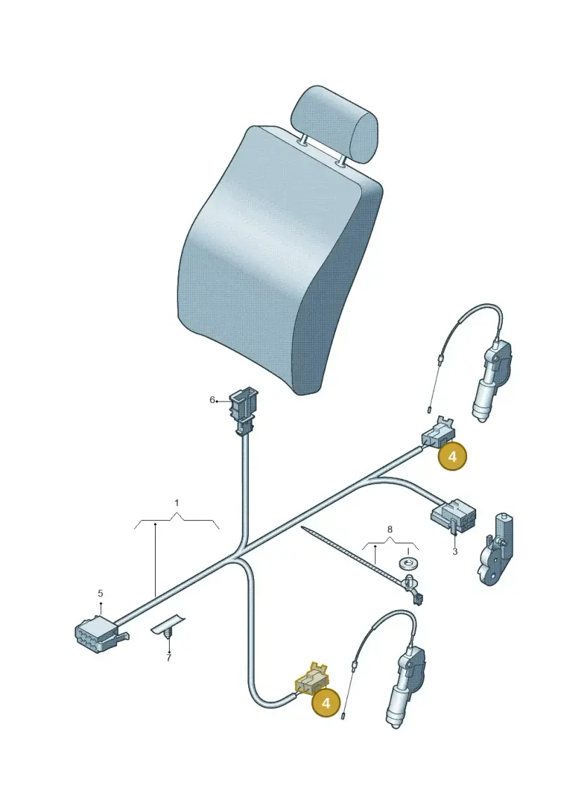 7L0972623 — Audi R8 qu. 5.2 (2012-2015) diagram 412972260, position 4