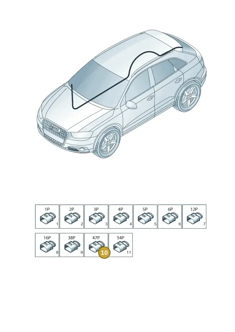 7L0973047 — Audi Q3 1.4 (2016-) diagram 728971850, position 10