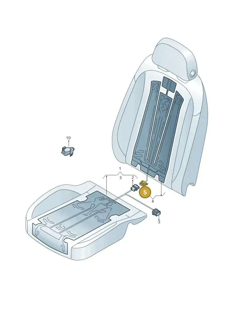7N0972703 — Audi Q6 e-tron (2023-) diagram 849963000, position 5
