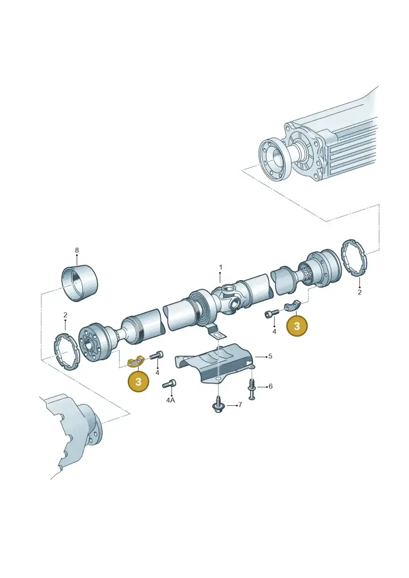 803407357 — Audi RS4 Cabrio qu.    08> (2007-) diagram 249521100, position 3