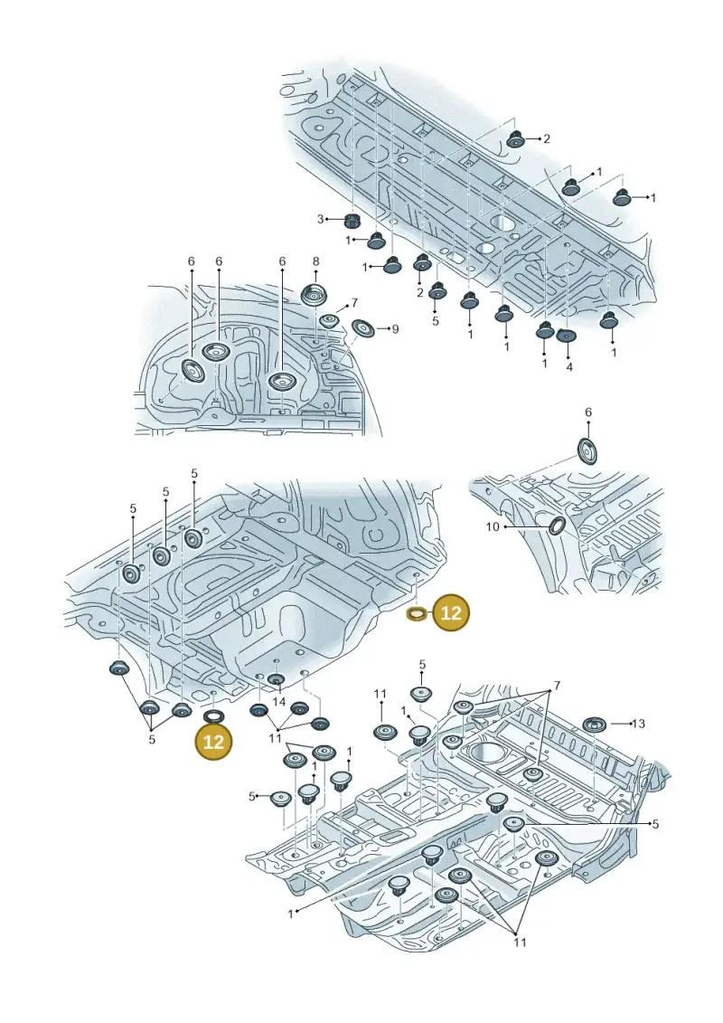 803803583 — Audi Q5 qu. 2.0 TDI (2012-2017) diagram 647803360, position 12
