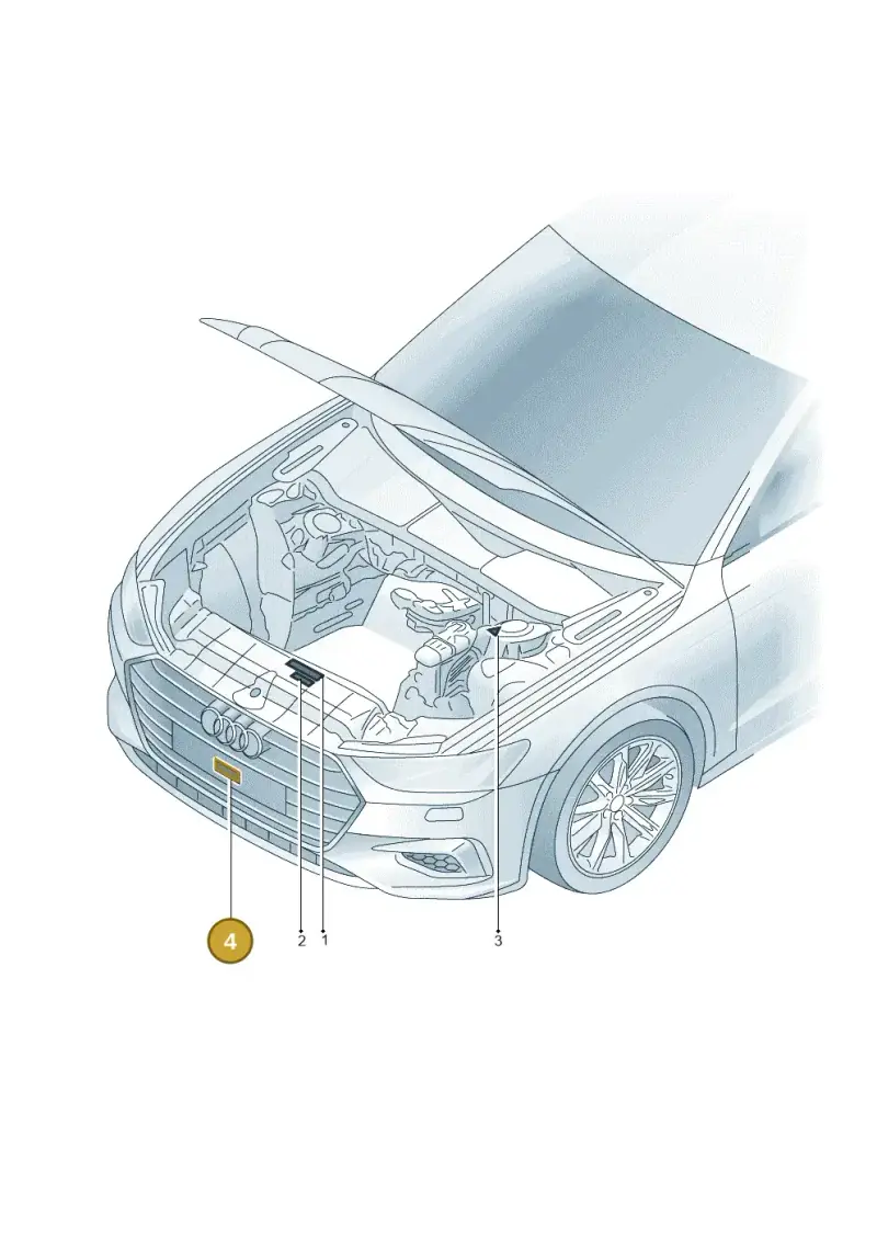 80A010530 — Audi RS6 Avant (2019-) diagram 435010150, position 4