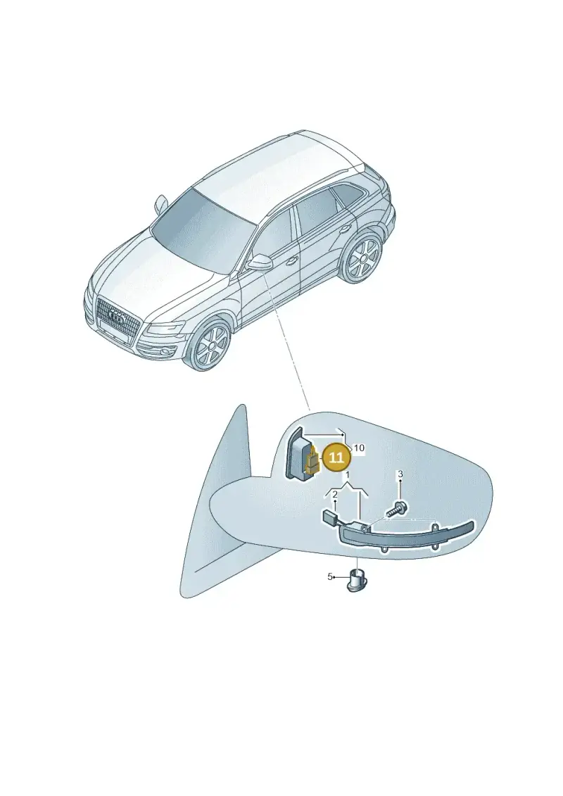 810971989 — Audi Q5 qu. 2.0 TDI (2012-2017) diagram 751949000, position 11