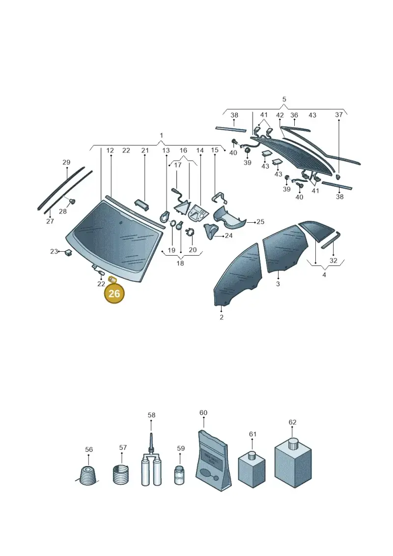 811971790 — Audi A8L (2017-2022) diagram 838845000, position 26