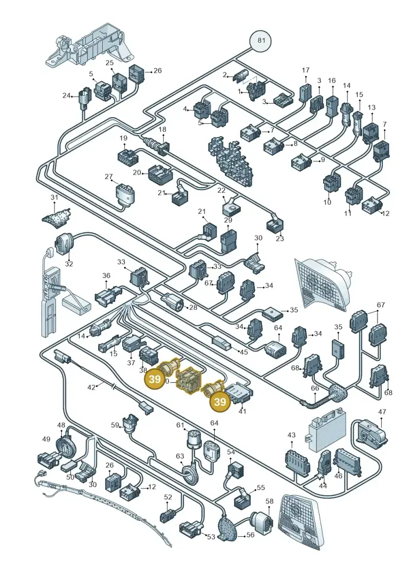 813972927 — Audi A4/S4/Av./qu.     05> (2005-) diagram 454971810, position 39