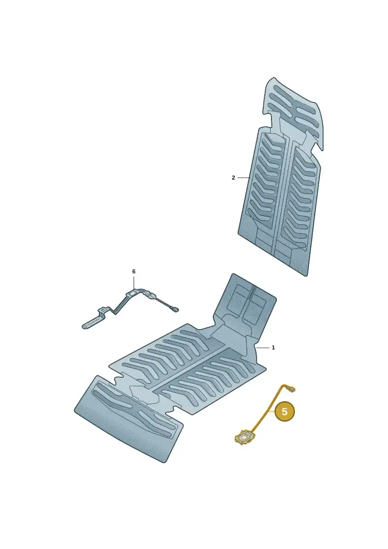 82G963554 — Audi A7 (2021-) diagram 4kg963010, position 5