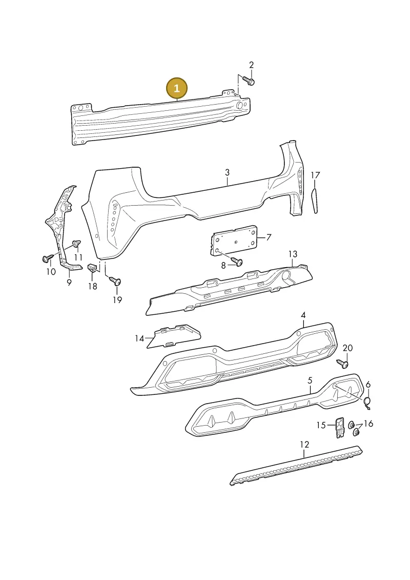 83A807309A — SEAT 578 platform diagram 57s807050, position 1