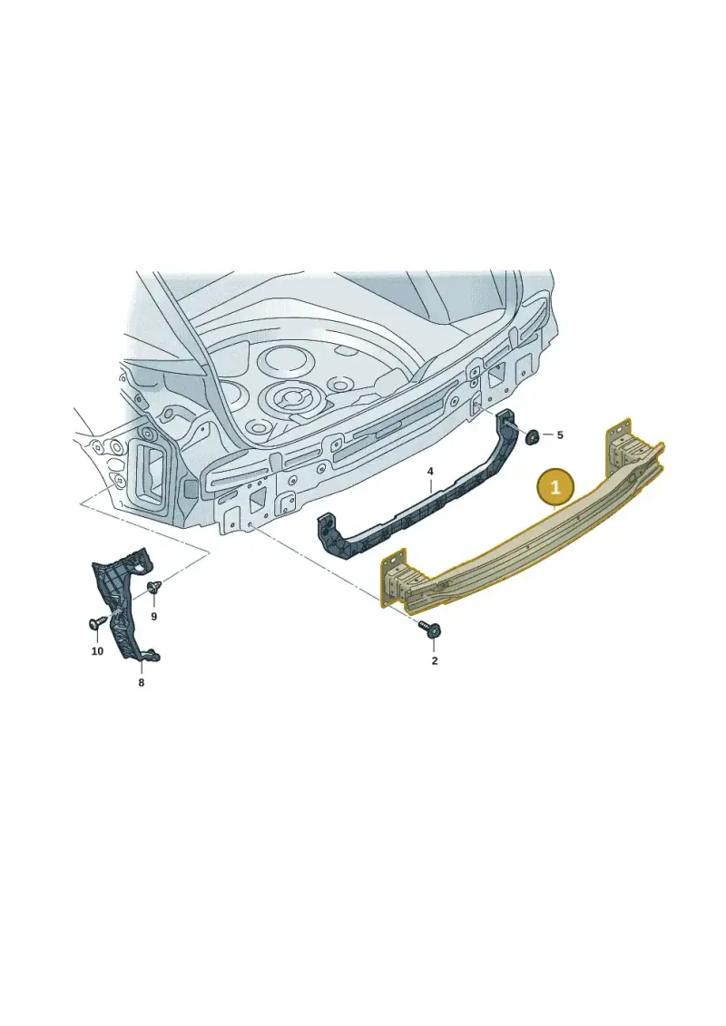 83A807309A — Audi RS Q3 Sportback (2019-2024) diagram f3z807500, position 1
