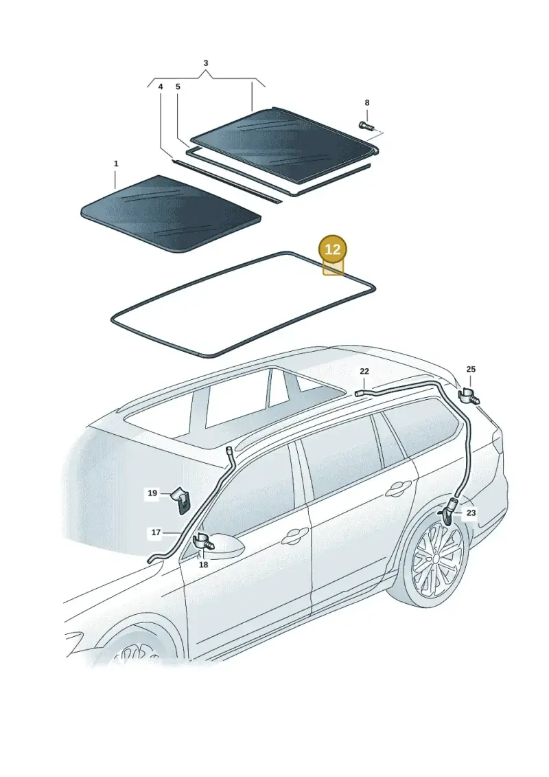 83A877459A — Skoda Enyaq (2020-2021) diagram 50a877000, position 12
