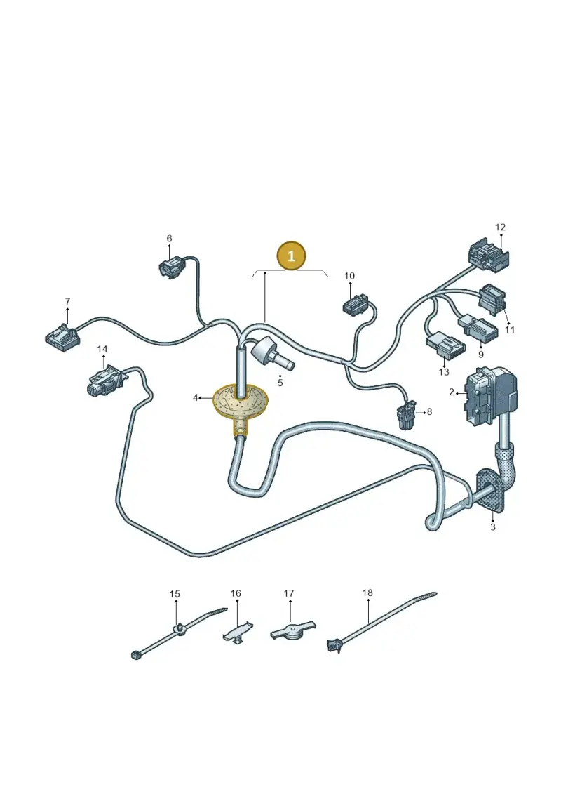 83A971029QL — Audi RSQ3 Sportback (2019-2024) diagram 597972033, position 1