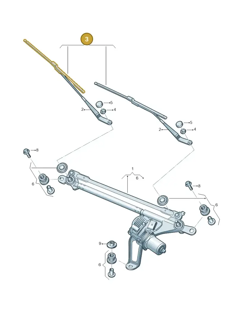 83B998002 — Audi RSQ3 Sportback (2019-2024) diagram 597955000, position 3