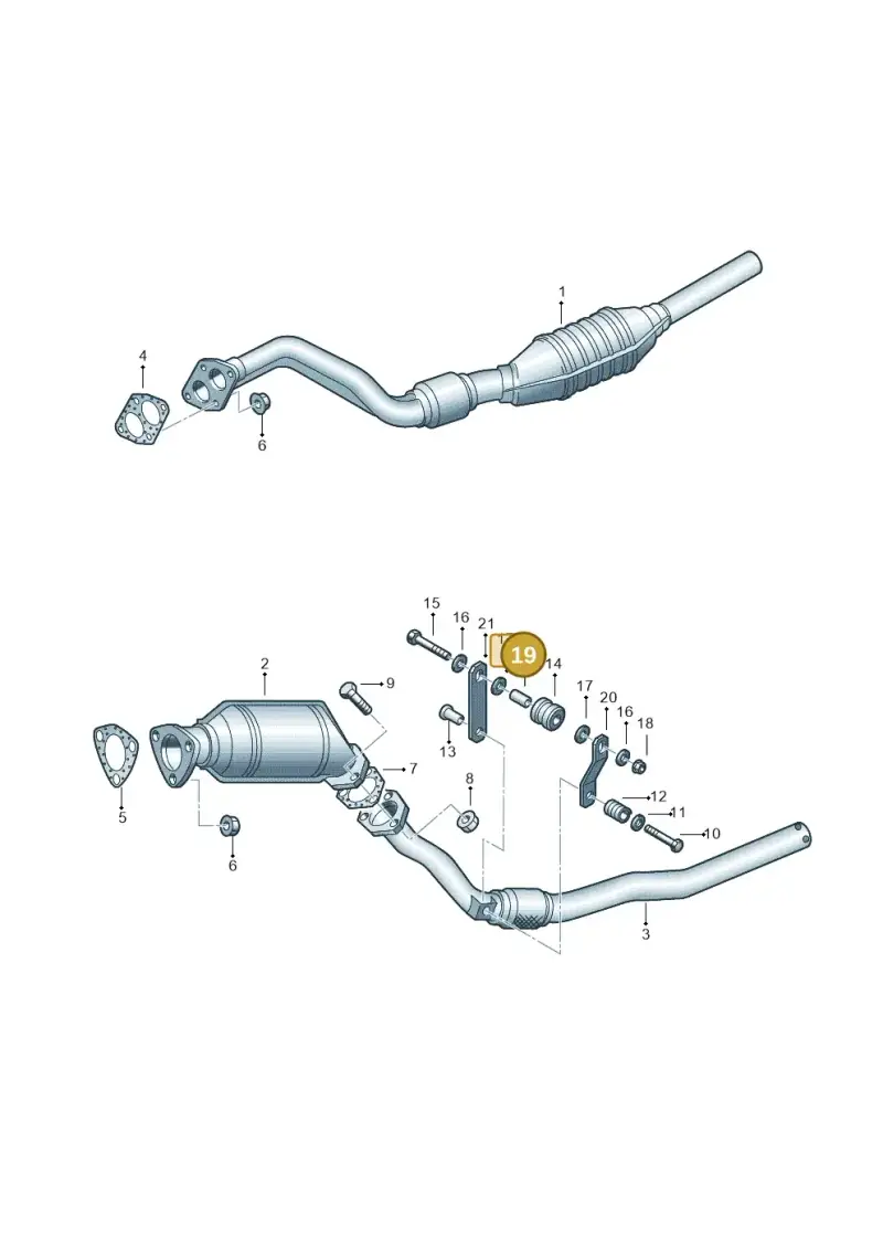 857253205 — Audi A4/Av.qu. (1999-2001) diagram 195253550, position 19