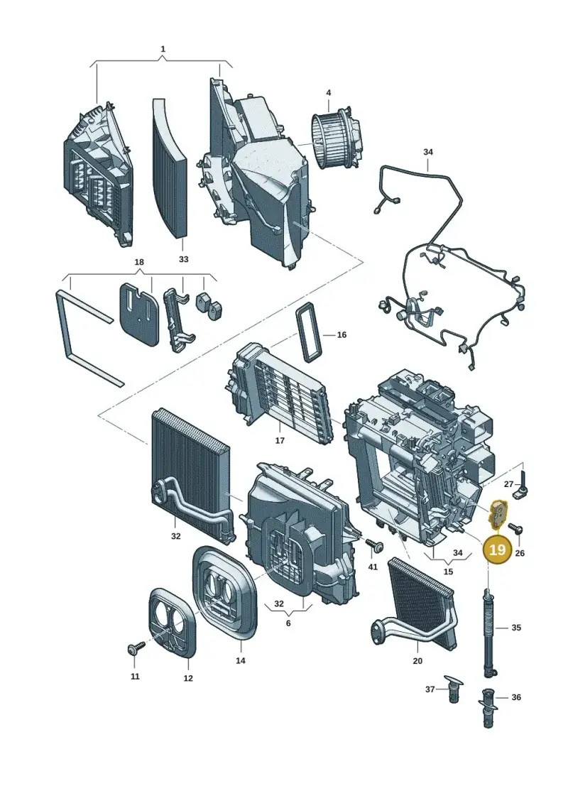 85E820511 — Audi Q6 e-tron (2023-) diagram f5s820150, position 19
