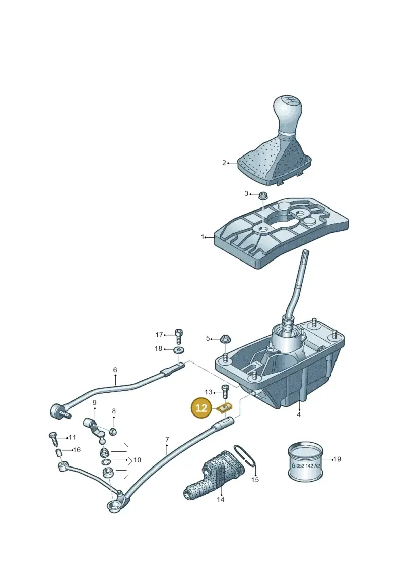 893711237B — Audi A6 2.7 TDI (2008-2011) diagram 448711400, position 12