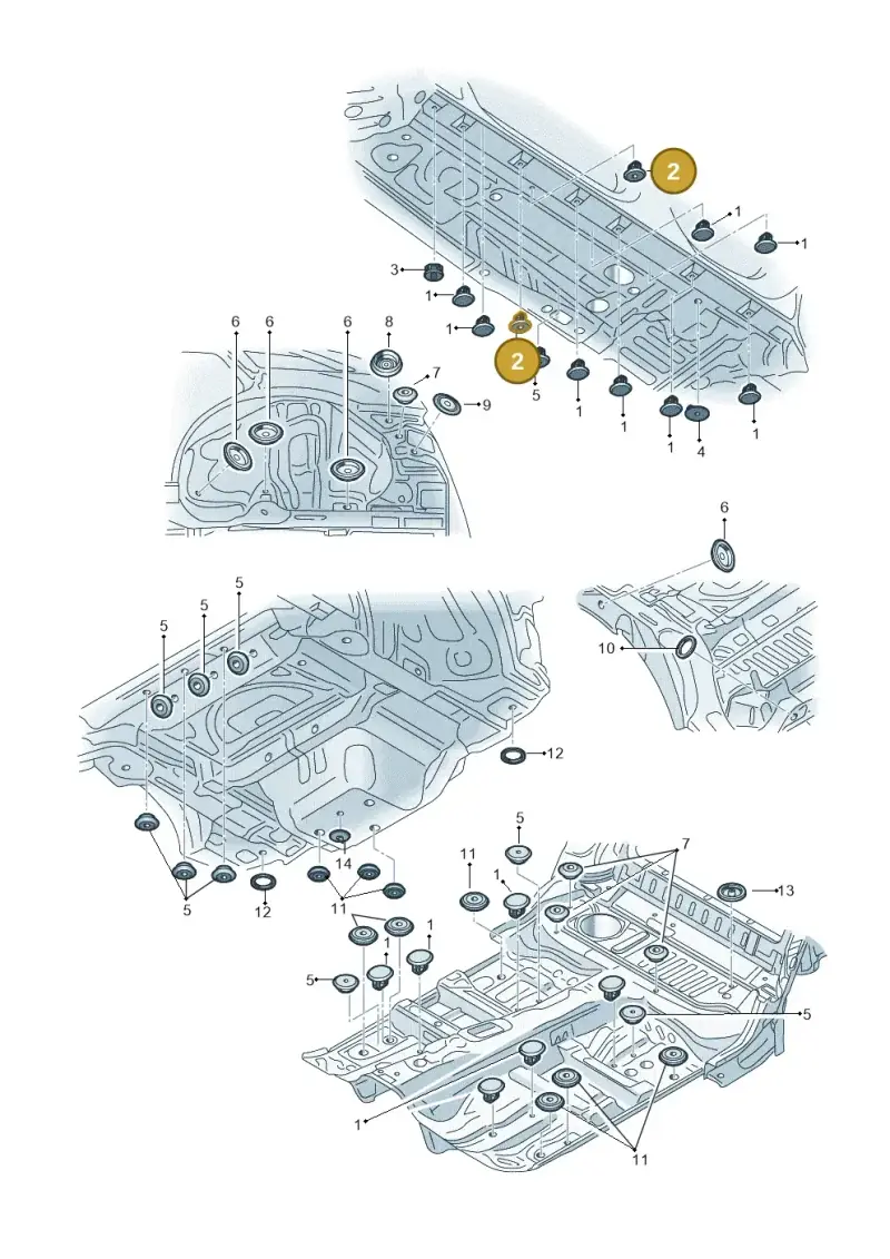 893803593 — Audi Q5 qu. 2.0 TDI (2012-2017) diagram 647803360, position 2