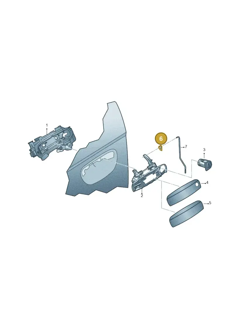 893839821 — Audi RS3 Sportback (2011-2012) diagram 642837000, position 6