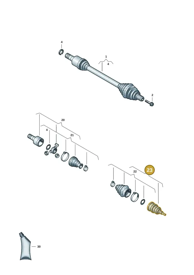 89A498099 — SEAT CUPRA Tavascan (2023-) diagram 11a407020, position 23