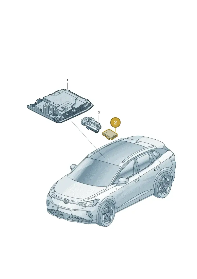 89A907594BC — Volkswagen ID.6 X (2021-) diagram 12d959000, position 2