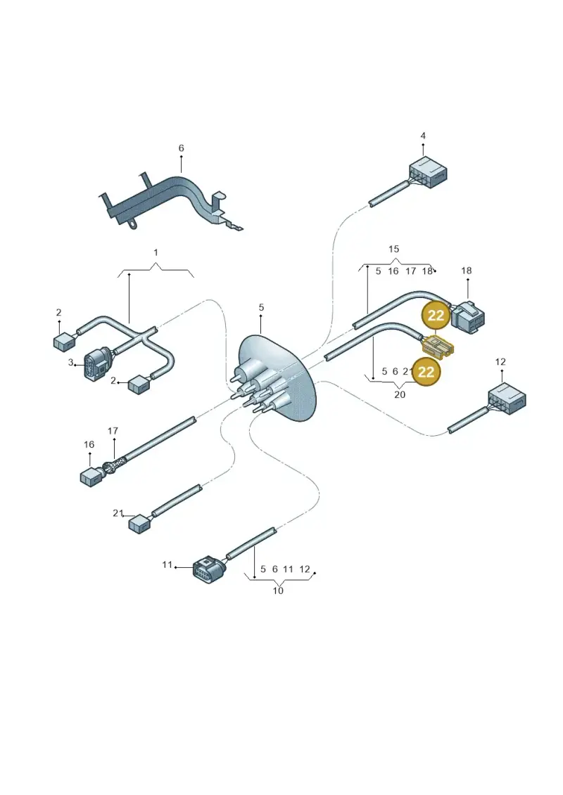 8A0972623 — Audi A4/S4 Cabrio./qu. (2002-2006) diagram 273971900, position 22