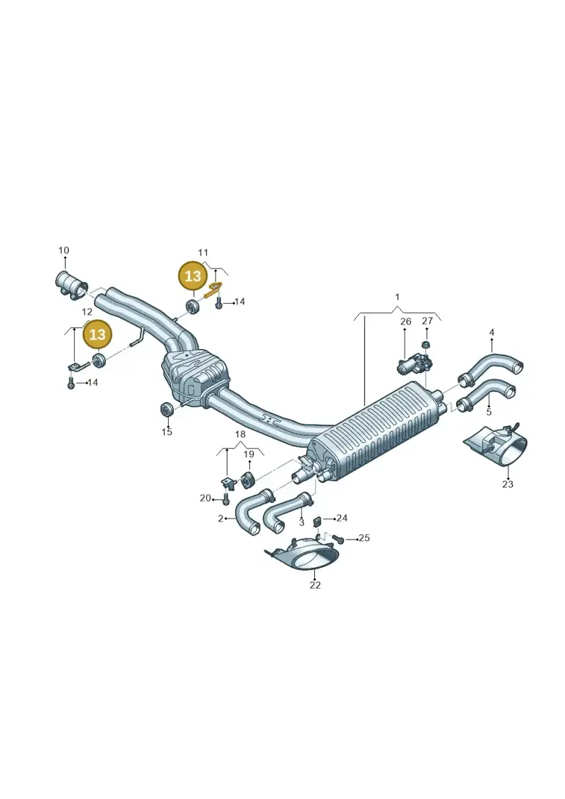 8D0253147G — Audi RS Q8 Quattro (2019-) diagram 595253870, position 13